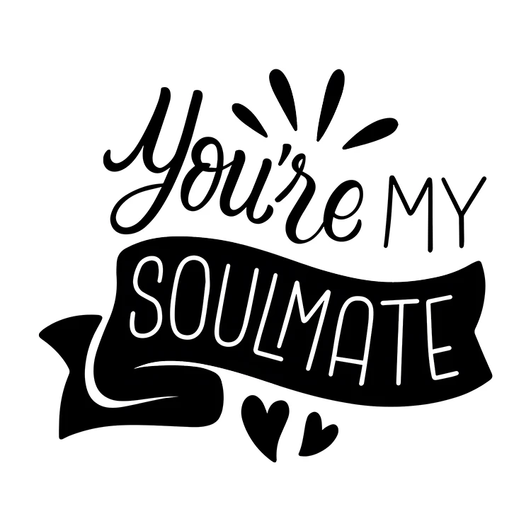 استیکر پارچه و لباس پاد آفرین مدل کارتونی طرح عشق کد S4010