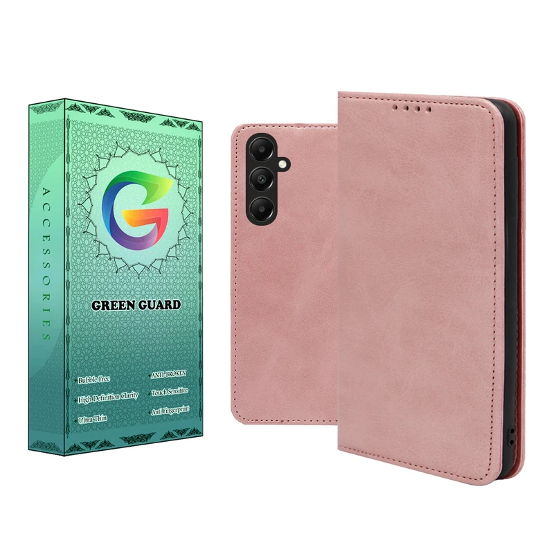  کیف کلاسوری گرین گارد طرح چرمی مدل Bitta مناسب برای گوشی موبایل سامسونگ Galaxy A35