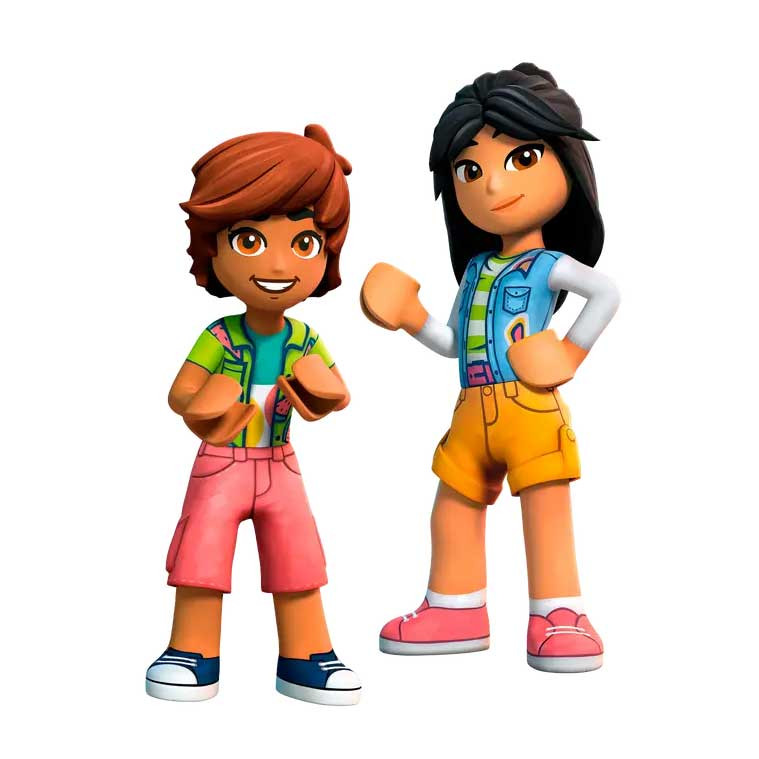 ساختنی 63 قطعه آلوما مدل دوستان کد 51723