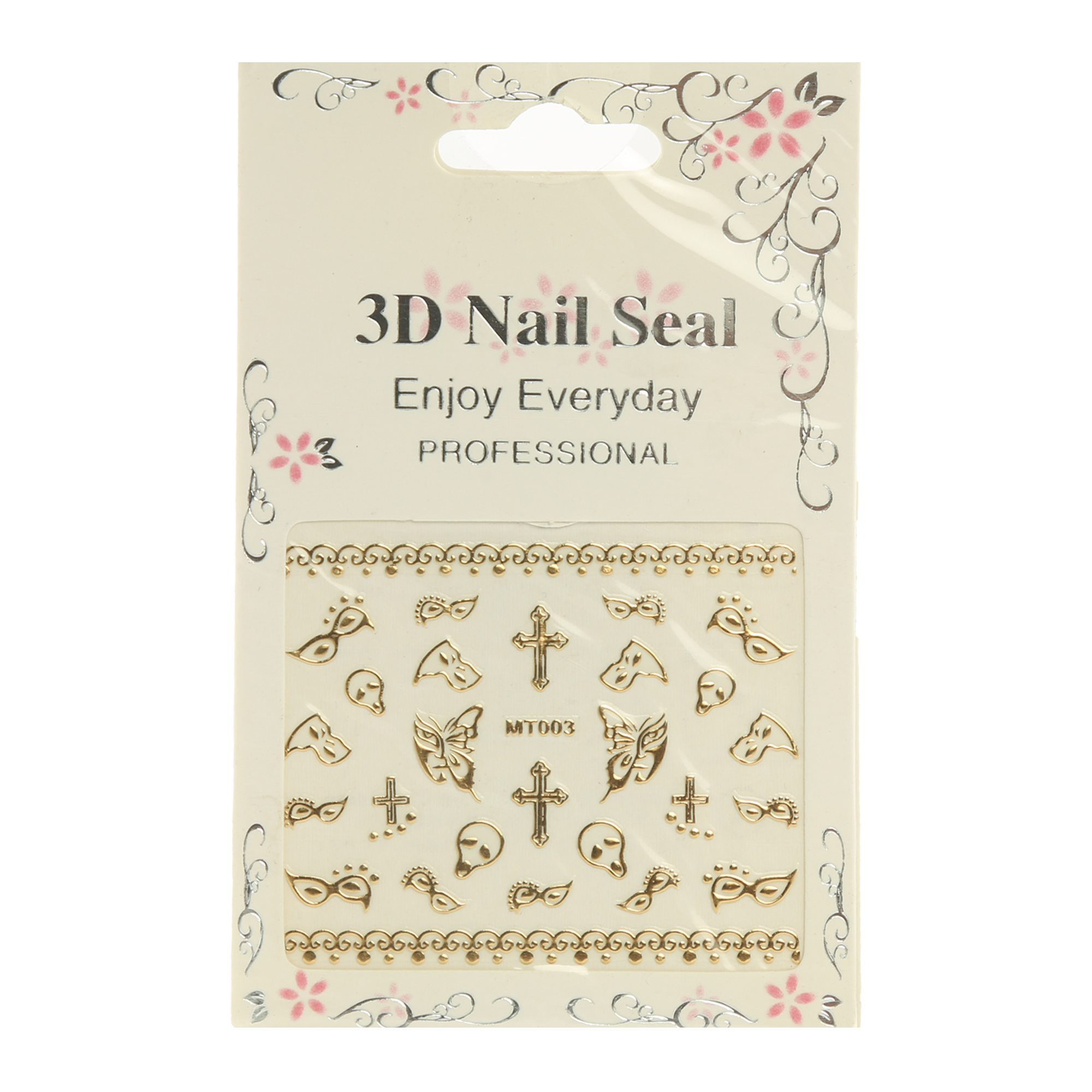 استیکر طراحی ناخن مدل MT003