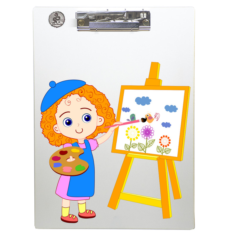 تخته شاسی طه چوب مدل Paint 05سایز A4