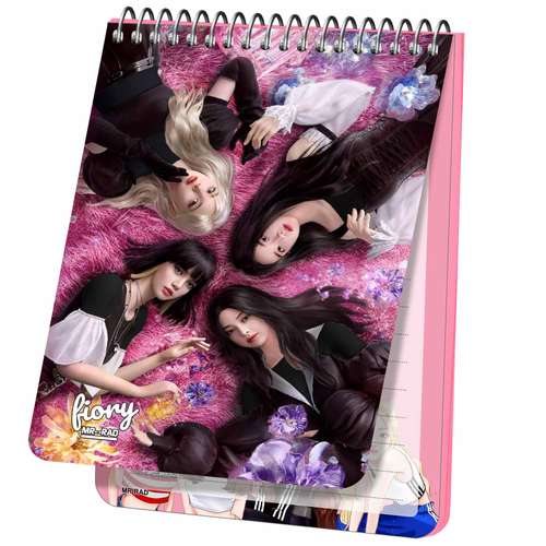 دفترچه یادداشت مستر راد طرح دختران شاد کد fiory 1755