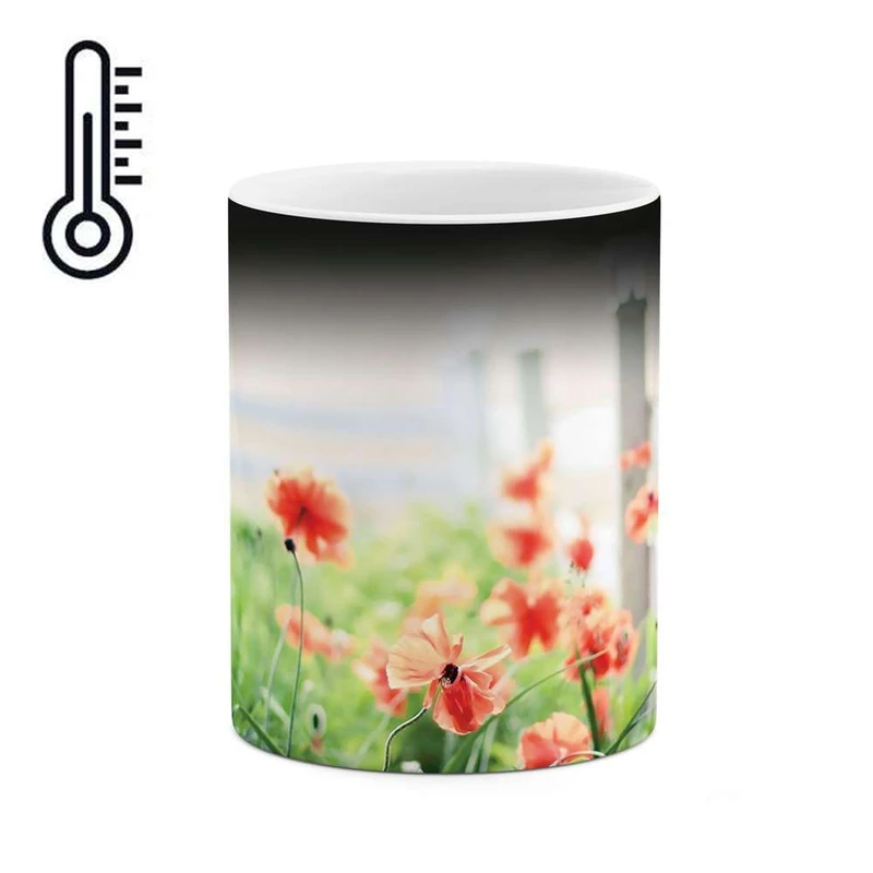 ماگ حرارتی کاکتی مدل گل کد mgh10234