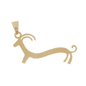 آویز گردنبند طلا 18 عیار زنانه الن نار مدل 0831