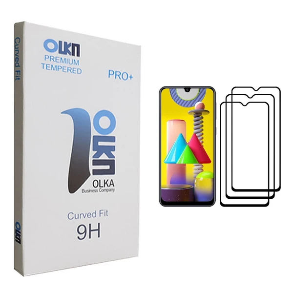 محافظ صفحه نمایش الکا مدل +PRO مناسب برای گوشی موبایل سامسونگ Galaxy M31 Prime بسته سه عددی