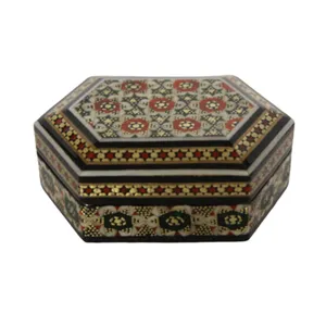 جعبه جواهرات خاتم کاری مدل تارا کد 02