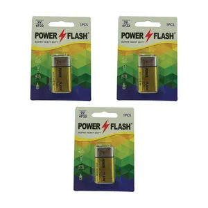 باتری کتابی پاورفلش مدل Super Heavy Duty بسته۳ عددی