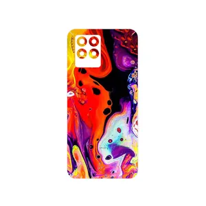 MAHOOT Abstract Oil Art Cover Sticker for Realme 8 Pro