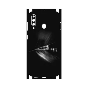 MAHOOT Black Portrait-FullSkin Cover Sticker for Samsung Galaxy A60