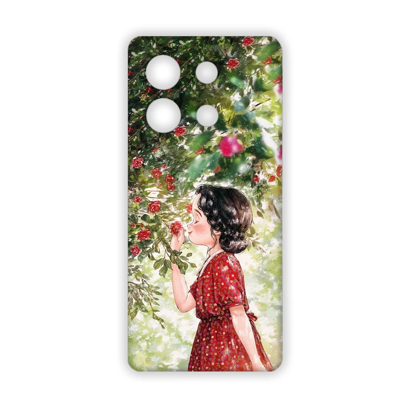 کاور مدل دخترانه کد 005 مناسب برای گوشی موبایل شیائومی poco X6 pro 