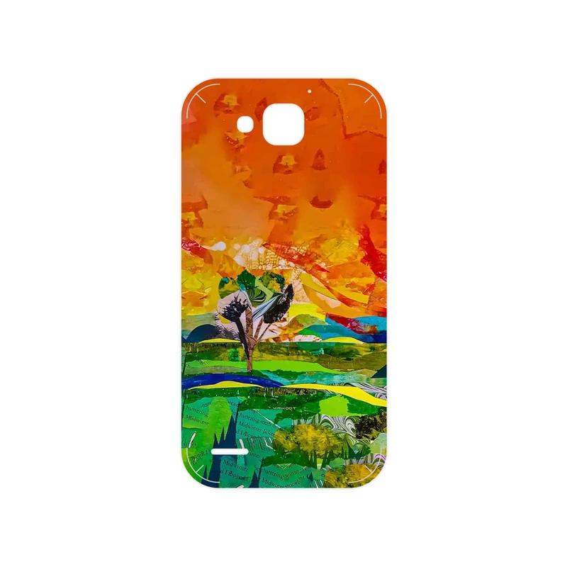 برچسب پوششی ماهوت مدل Collage of Painting مناسب برای گوشی موبایل آنر 3X G750