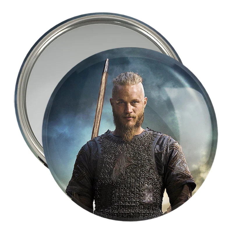 آینه جیبی خندالو مدل رگنار سریال وایکینگ ها Vikings کد 29109