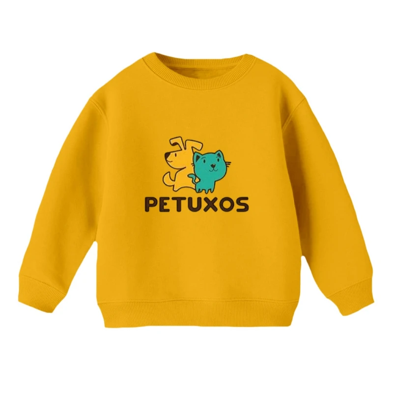 سویشرت بچگانه مدل سگ و گربه 