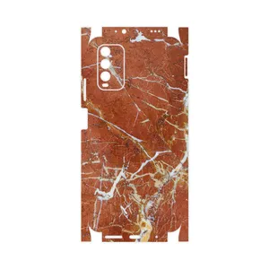 MAHOOT Red Marble-FullSkin Cover Sticker for Xiaomi Redmi 9T