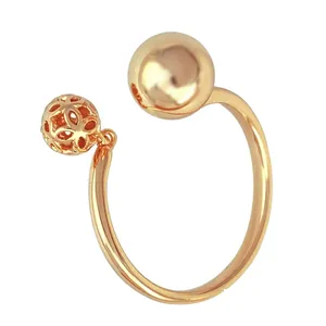 انگشتر زنانه ژوپینگ مدل گوی توپی کد R4315
