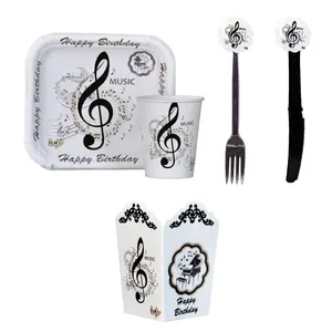 مجموعه 50 عددی تم تولد الیکا طرح موزیک کد 003