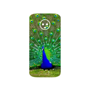 MAHOOT Peacock Cover Sticker for Motorola Moto G6