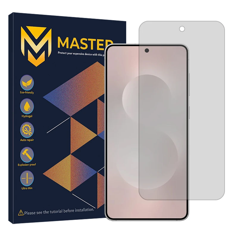 محافظ صفحه نمایش شفاف مستر مدل Resistant مناسب برای گوشی موبایل سامسونگ Galaxy S25 Edge