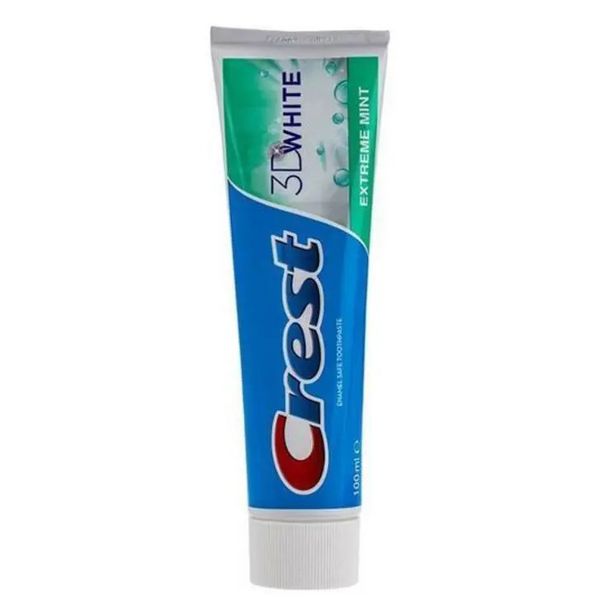 خمیر دندان کرست مدل 3D White وزن 100 میلی لیتر 