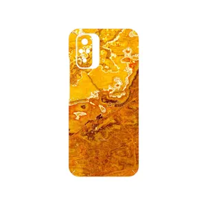 MAHOOT Gold Marble Cover Sticker for Xiaomi Redmi Note 10
