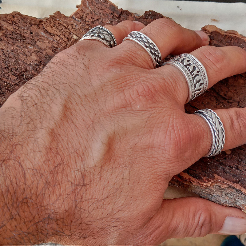 انگشتر مردانه مدل SALMON کد RING-1 انگشتر مردانه مدل SALMON کد RING-1