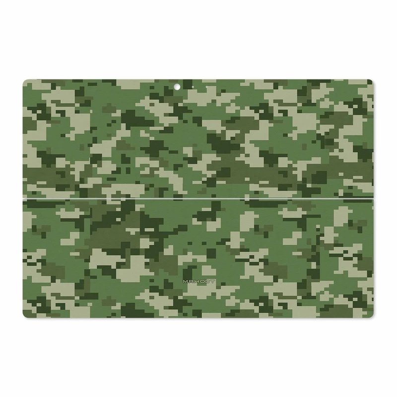 برچسب پوششی ماهوت مدل Army-Green-Pixel مناسب برای تبلت مایکروسافت Surface Pro 3 2014