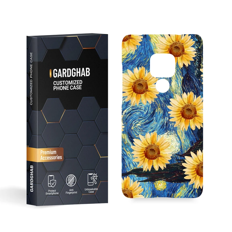 کاور گارد قاب مدل گل مناسب برای گوشی موبایل هوآوی Mate 20