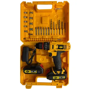 پیچ گوشتی شارژی 88 ولت سه نظام جاب مدل JB-88 POWER X مجموعه 40 عددی