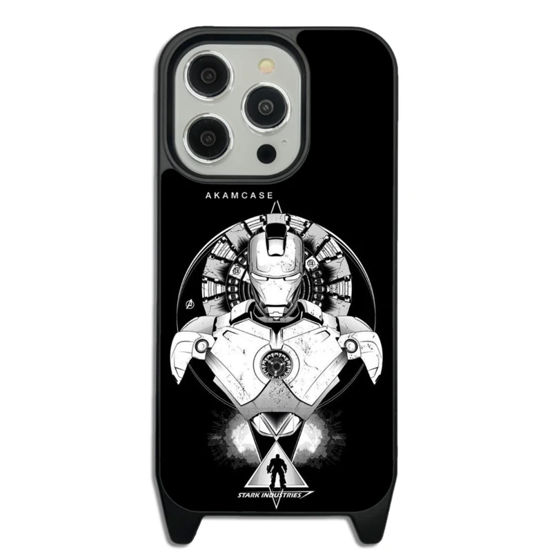 کاور آکام مدل AMC-WLA14PRO-IRON MAN12 مناسب برای گوشی موبایل اپل iPhone 14 Pro