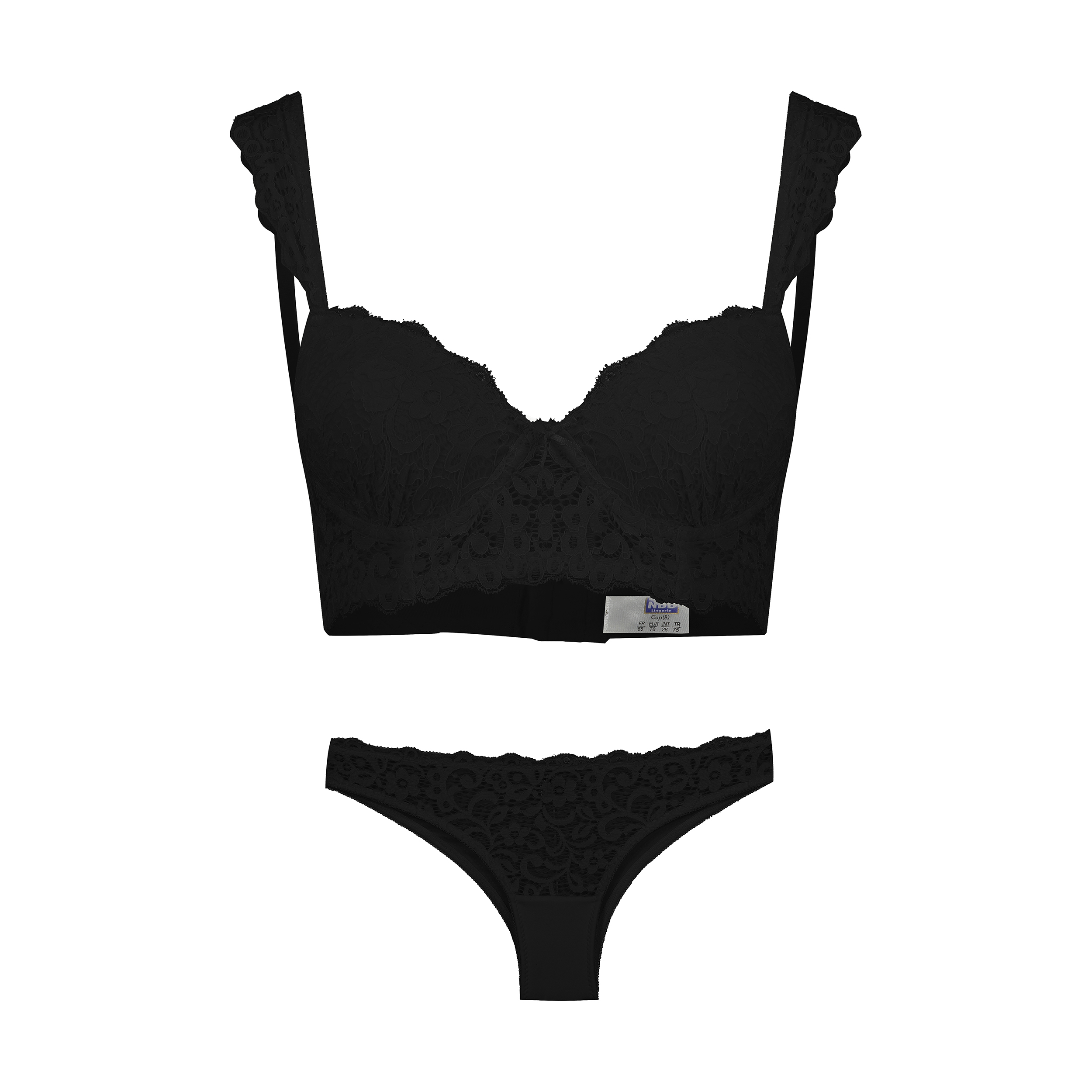 ست شورت و سوتین زنانه ان بی بی مدل 4656-99