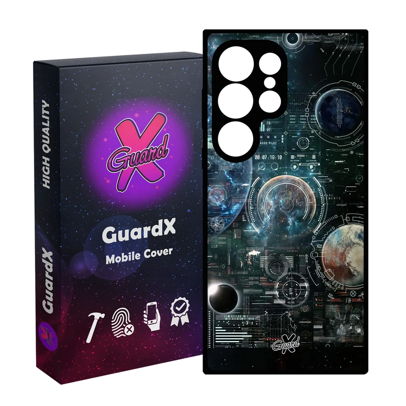 کاور گارد ایکس طرح فضا مدل 10512 مناسب برای گوشی موبایل سامسونگ Galaxy S25 Ultra