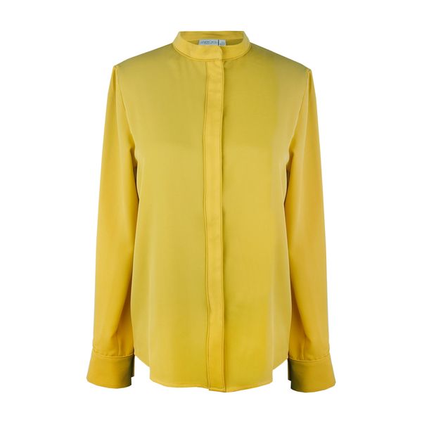 شومیز زنانه زیبو مدل 011315-YELLOW
