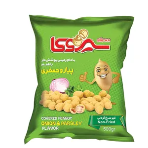 بادام زمینی پوشش دار با طعم پیازجعفری سیروکا - 500 گرم