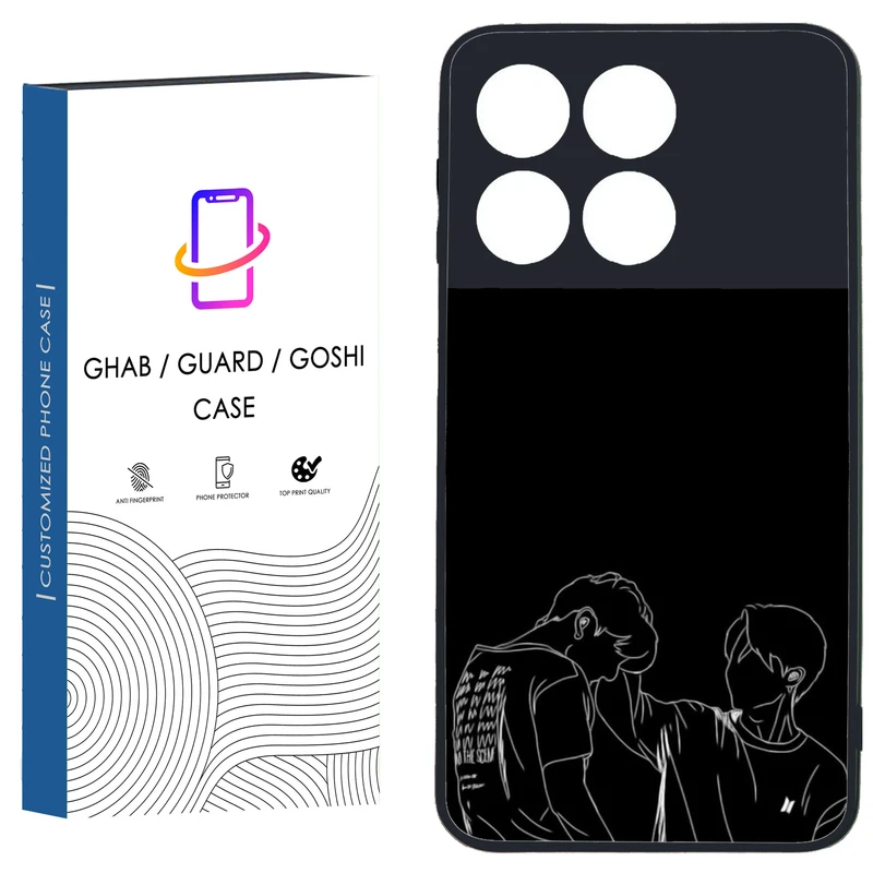 کاور قاب گارد گوشی طرح پسرانه کد 59 - TPU مناسب برای گوشی موبایل شیائومی Poco X6 Pro 5G / Redmi K70E