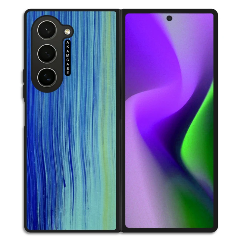 کاور آکام مدل AMC-WSGZFOLD6-WATER COLOR-6 مناسب برای گوشی موبایل سامسونگ Galaxy Z Fold 6