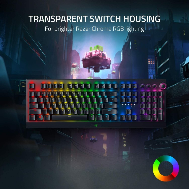 کیبورد مخصوص بازی بی سیم  ریزر مدل V3 Pro switches