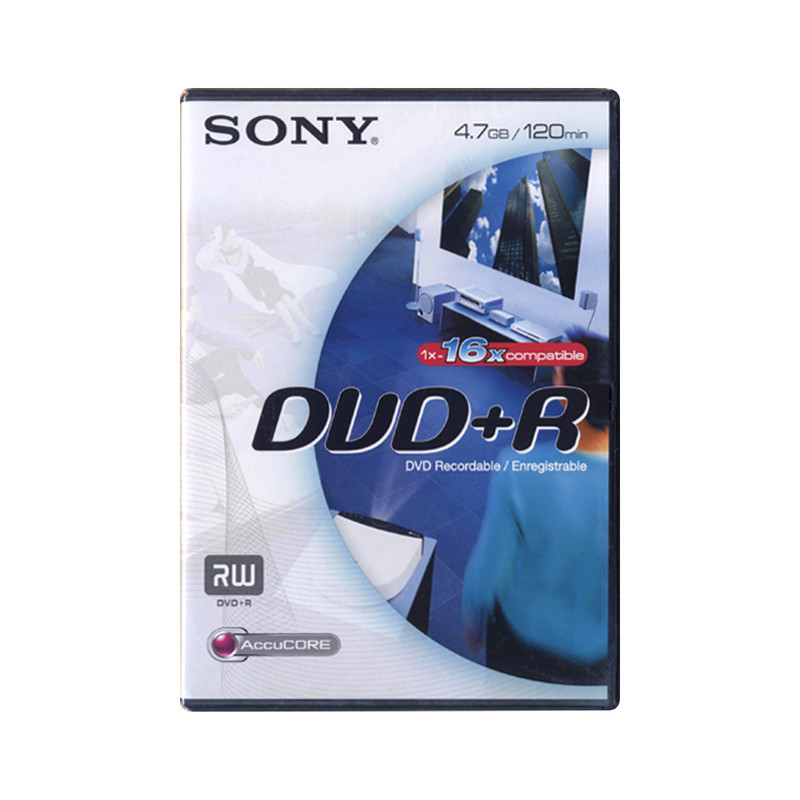 دی وی دی خام سونی مدل DVD+R بسته 23 عددی