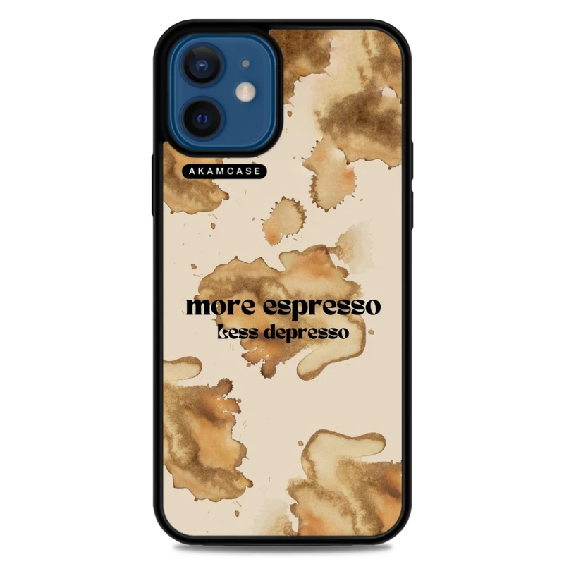 کاور آکام مدل AMC-WA12M-COFFEE-22 مناسب برای گوشی موبایل اپل iPhone 12 Mini