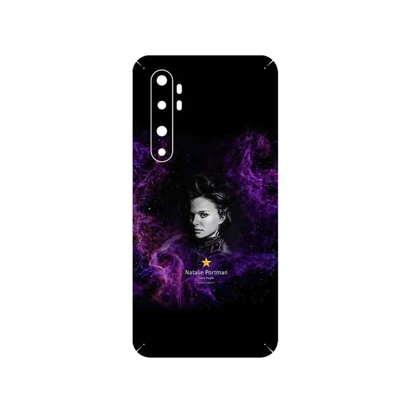 برچسب پوششی ماهوت مدل Natalie Portman مناسب برای گوشی موبایل شیائومی Mi Note 10 Lite