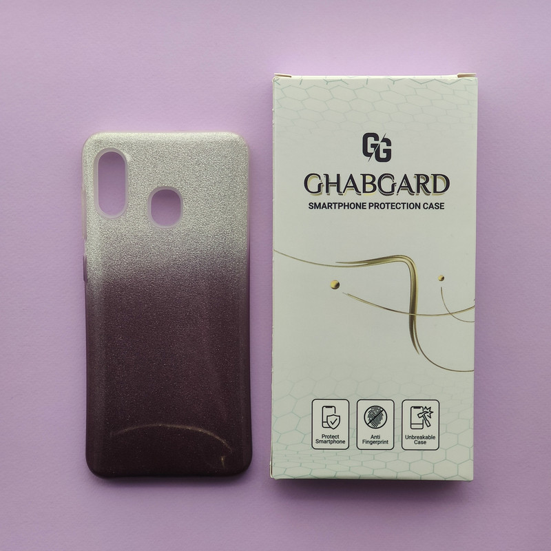 کاور قاب گارد مدل ژله ای اکلیلی مناسب برای گوشی موبایل سامسونگ Galaxy A20 / A30