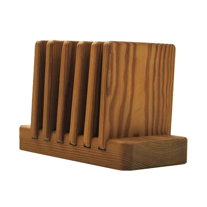 زیر لیوانی آرت هوم مدل 7980TH مجموعه 6 عددی به همراه استند نگهدارنده