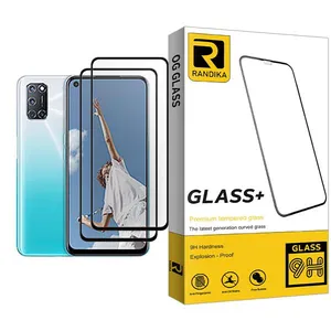 Randika Randika Glass MIX002 Screen Protector For Oppo A52 Pack Of 2