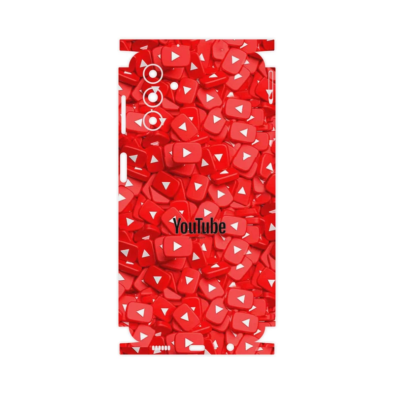 برچسب پوششی ماهوت مدل Youtube-FullSkin مناسب برای گوشی موبایل سامسونگ Galaxy A04s