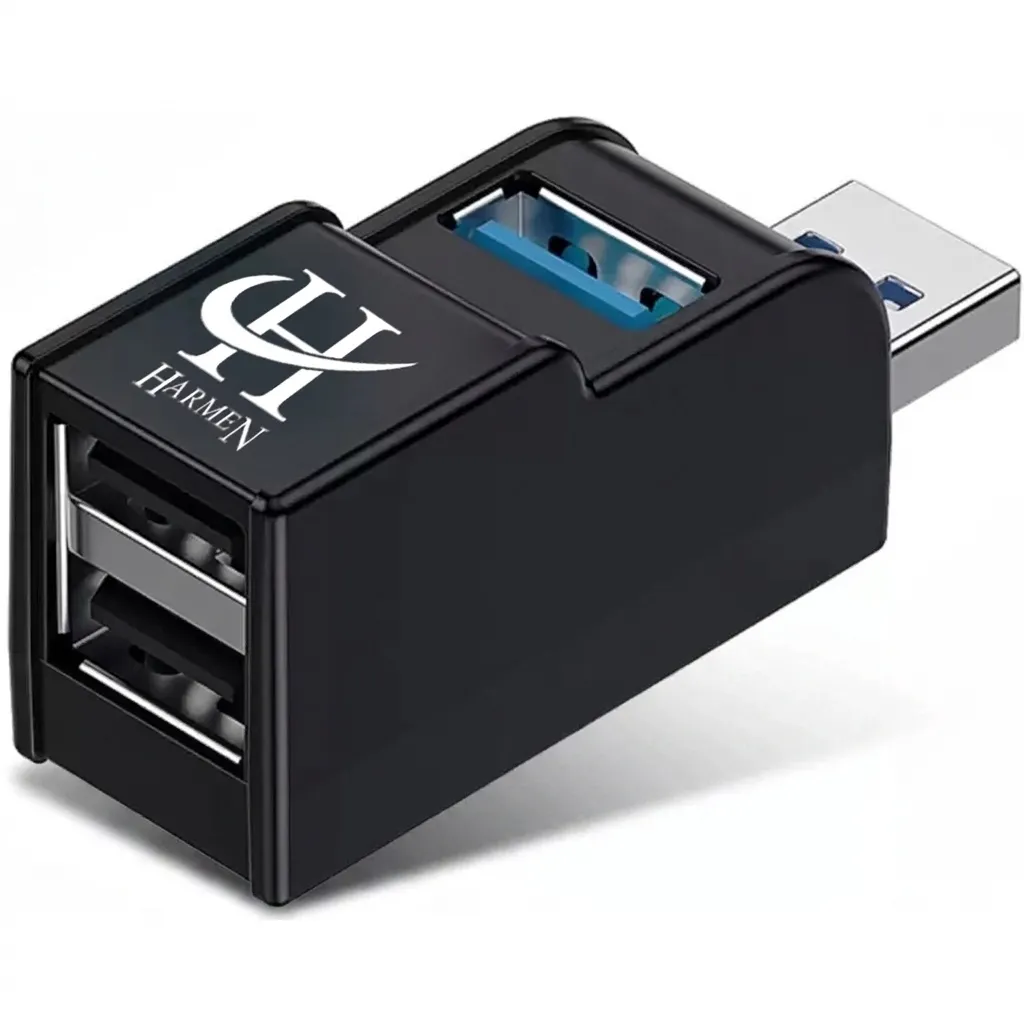 هاب 3 پورت USB3.0 هارمن مدل HR-PRO3