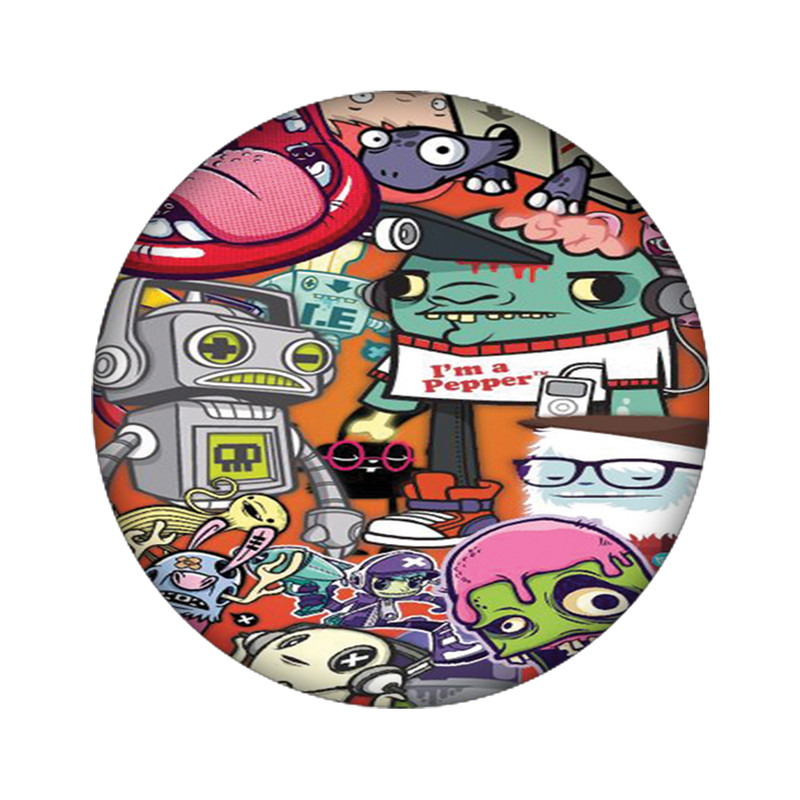 استیکر تزئینی موبایل مدل ربات کد 3123