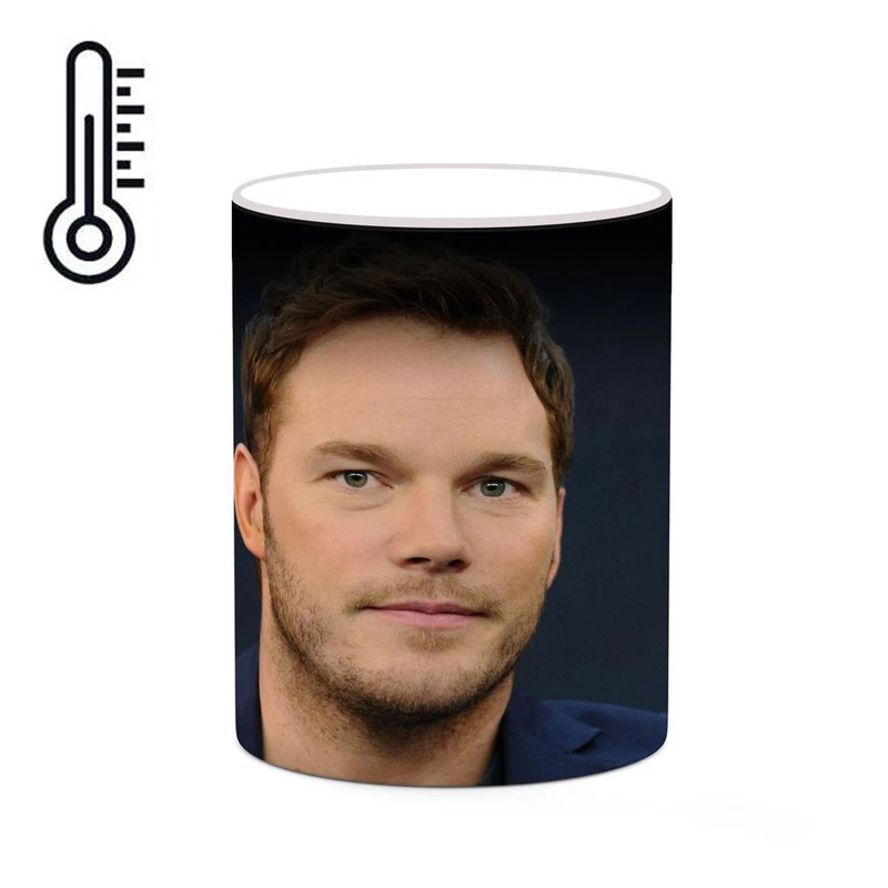 ماگ حرارتی کاکتی طرح Chris Pratt مدل mgh25622