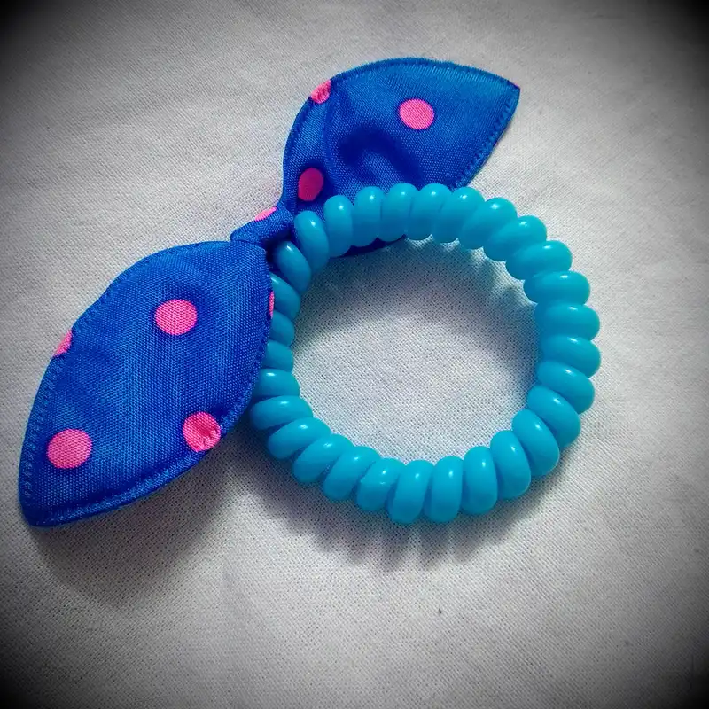 کش مو دخترانه مدل تلفنی پاپیونی