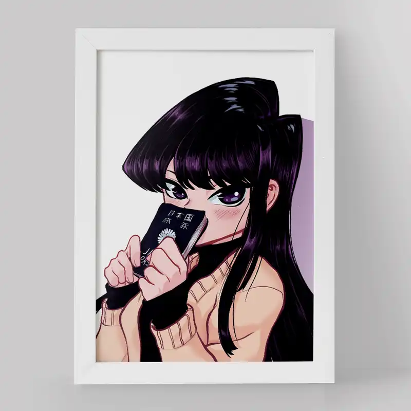 تابلو خندالو مدل انیمه کومی سان کد 16073