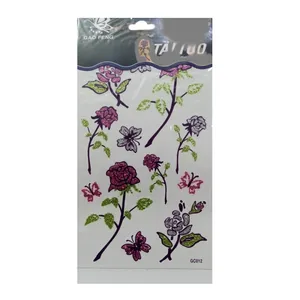 تتوی موقت طرح گل کد 58