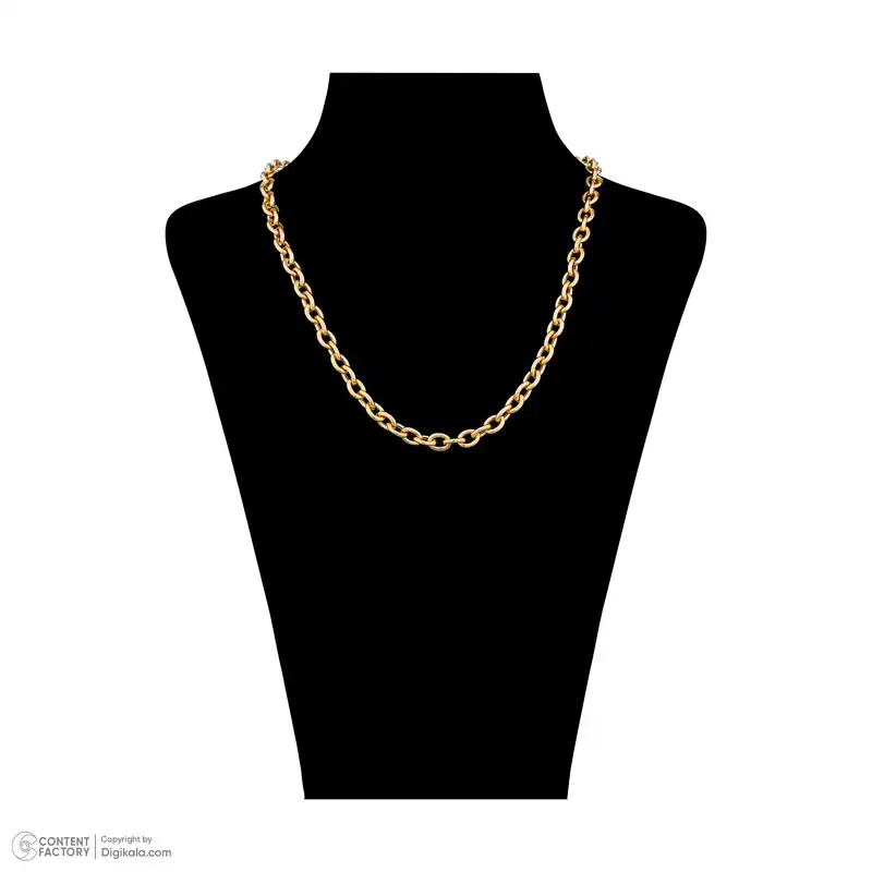 گردنبند طلا 18 عیار زنانه طلای مستجابی مدل 80110